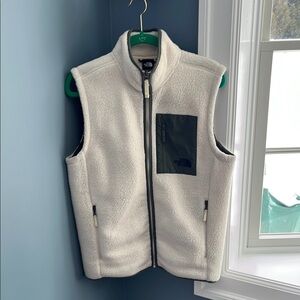 The North Face Forest Green Logo Patch Vest